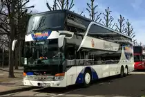 Setra S 431 DT  Stewa , Karlsruhe 11.03.2017