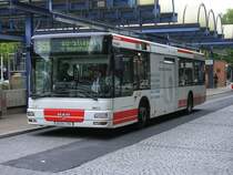 MAN,Wagen 9811 der Bogestra als Linie 356 von Bochum Hbf./Busbhf.
nach Bochum Stiepel Haarstrae.(08.09.2008)