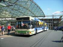 Hako 70 der Stadtwerke Hamm ist nurnoch selten am Wochenende anzutreffen doch anlsslich des autofreien Tages und des Bahnhofsfestes entstand diese sonnige Aufnahme.