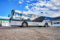 Ein  Mercedes – Kutsenits Hydra der OGV, steht bei herrlichem Sonnenschein, bei der Lagerhaus-Tankstelle in Greifenburg.
Aufgenommen am am 28.6.2016.