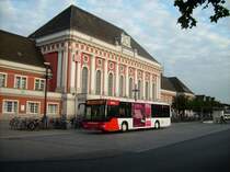 Wagen 44 der VGBreitenbach vor der Malerischen Kulisse des Hammer Hbf an einem sonnigen Samstagmorgen.