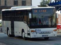 Setra 415 UL von Regionalbus Rostock in Güstrow am 13.09.2016