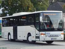 Setra 415 UL von Regionalbus Rostock in Güstrow am 13.09.2016
