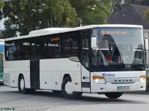 Setra 415 UL von Regionalbus Rostock in Güstrow am 13.09.2016