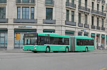 MAN Bus 763 im Einsatz für die wegen einer Baustelle umgeleiteten Linie 2. Hier fährt der Bus zur Haltestelle Markthalle. Die Aufnahme stammt vom 24.03.2017.