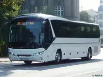 Neoplan Jetliner von Regionalbus Rostock in Güstrow am 13.09.2016