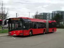 Freiburger VAG Solaris Urbino 18 Wagen 922 am 21.03.17 in Haid 