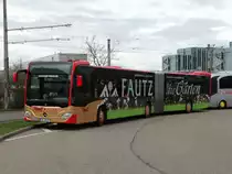 Rast Reisen Mercedes Benz Citaro 2 G am 21.03.17 in Freiburg Haid
