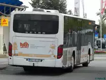 Setra 415 NF von Becker-Strelitz Reisen aus Deutschland in Güstrow am 13.09.2016