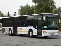 Setra 415 NF von Becker-Strelitz Reisen aus Deutschland in Güstrow am 13.09.2016