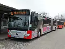 Tuniberg Express Mercedes Benz Citaro 2 G am 21.03.17 an der Haltestelle Haid