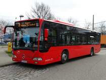 Freiburger VAG Mercedes Benz Citaro 1 Wagen 844 am 21.03.17 in Haid