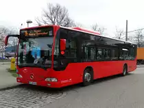 Freiburger VAG Mercedes Benz Citaro 1 Wagen 844 am 21.03.17 in Haid