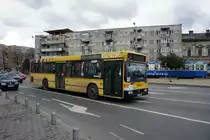 Rumänien / Bus Arad: Mercedes-Benz O 405 N (ehemals EVAG Essen) der Compania de Transport Public SA Arad (CTP Arad SA), aufgenommen im März 2017 im Stadtgebiet von Arad.