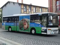 Setra 415 UL von Becker-Strelitz Reisen aus Deutschland in Güstrow am 13.09.2016