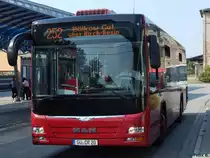 MAN Lion's City von Güstrow-Club-Reisen aus Deutschland in Güstrow am 13.09.2016