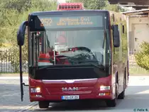 MAN Lion's City von Güstrow-Club-Reisen aus Deutschland in Güstrow am 13.09.2016