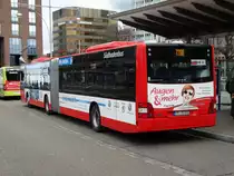 DB Südbadenbus MAN Lions City G am 21.03.17 in Freiburg (Breisgau) Hbf 