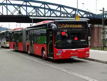 DB Südbadenbus MAN Lions City G am 21.03.17 in Freiburg (Breisgau) Hbf