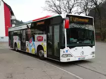 Freiburger VAG Mercedes Benz Citaro 1 Wagen 855 am 22.03.17 in Kappel