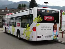 Freiburger VAG Mercedes Benz Citaro 1 Wagen 855 am 22.03.17 in Littenweiler