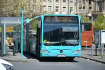 Am 20.04.2016 steht WI-RS 790 an der Haltestelle, Frankfurt am Main Hauptbahnhof. Aufgenommen wurde ein Mercedes Benz Citaro I G Facelift.
