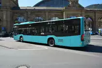 Am 20.04.2016 wurde GI-BV 6301 an der Haltestelle, Frankfurt am Main Hauptbahnhof gesehen. Aufgenommen wurde ein Mercedes Benz Citaro II.
