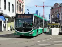 BVB Mercedes Benz Citaro 2 G Wagen 7035 am 23.03.17 in Basel SBB Bhf