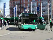 BVB MAN der 2. Generation Wagen 763 am 23.03.17 in Basel SBB Bhf