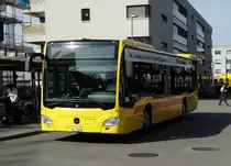 BLT Mercedes Benz Citaro 2 Ü Wagen 64 am 23.03.17 in Dornach Bhf