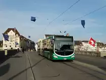 BVB Mercedes Benz Citaro 2 G Wagen 7042 am 23.03.17 in Basel 