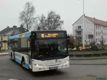 Neoplan Centroliner Evolution der VVR in Sasnitz am 17.12.2016