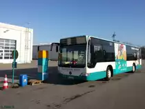Mercedes Citaro II der Neubrandenburger Verkehrsbetriebe in Neubrandenburg am 12.11.2016
