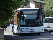 MAN Lion's City von Regionalverkehr Allgäu in Wertach am 07.08.2015