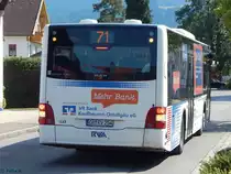 MAN Lion's City von Regionalverkehr Allgäu in Wertach am 07.08.2015