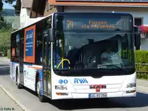 MAN Lion's City von Regionalverkehr Allgäu in Wertach am 07.08.2015