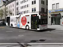 Ortsbus Sierre -  Temsa  VS  133227 unterwegs in Sierre am 01.02.2017