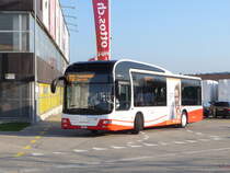 asm Seeland - MAN Lion`s City Hybrid  Nr.55  BE 758155 unterwegs in Langenthal am 28.03.2017