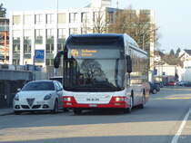 asm Seeland - MAN Lion`s City Hybrid Nr.56  BE 758156 unterwegs in Langenthal am 28.03.2017