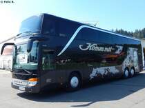 Setra 431 DT von Komm mit Reisen aus Deutschland in Ofterschwang am 08.08.2015