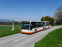 BSU - Mercedes Citaro Nr.40 SO 143440 unterwegs bei Etziken am 08.04.2017