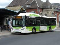 Colmar, 13/04/2017 : Scania Citywide 12 LF CNG Nr 284 vor dem Bahnhof