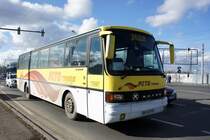 Rumänien / Bus Arad: Setra S 215 H (ehemals Autobuses Juan Ruiz, Spanien) von PITO TRANS S.R.L. ARAD, aufgenommen im März 2017 im Stadtgebiet von Arad.