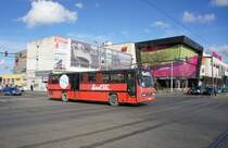 Rumänien / Bus Arad: MAN ÜL 292 von TRANS F.D.C. COMPANY S.R.L. ARAD, aufgenommen im März 2017 im Stadtgebiet von Arad.