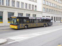 Postauto - Mercedes Citaro BE 639516 in Biel am 28.03.2017