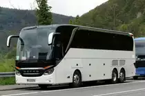 Setra S 515 HDH Evobus Vorführwagen, Neckarsteinach 16.04.2017