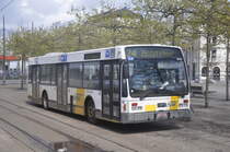 De Lijn Antwerpen 4119 Van Hool A330K aufgenommen am Bolivarplaats 17.04.2017