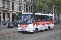 Caetano Optimo  Antwerp City Tour Bus  am Haltestelle Museum, aufgenommen 17.04.2017