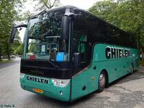 Van Hool TX15 von Ghielen aus den Niederlanden beim Schloss Linderhof am 09.08.2015