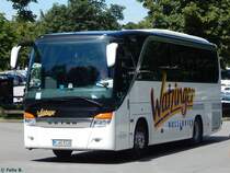 Setra 411 HD von Watzinger aus Deutschland in Hohenschwangau am 11.08.2015